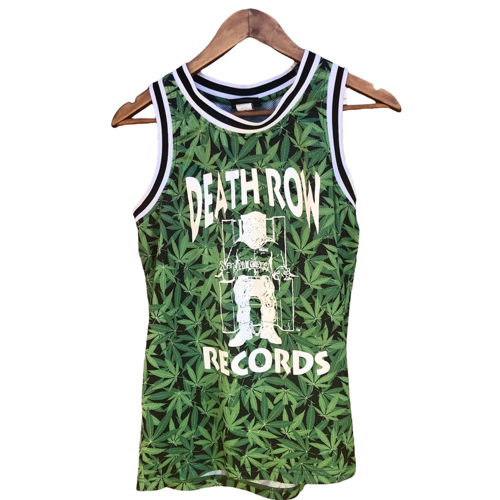 Death Row Records Shirt Mesh Jersey Sz.Small